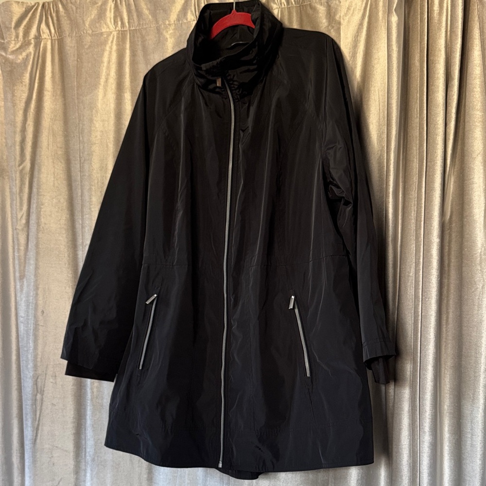 Calvin Klein Black Trench Coat